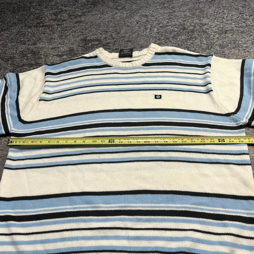 Vintage Southpole Sweater Crewneck Mens XXL White Blue Hip-Hop Y2K 2000s‎